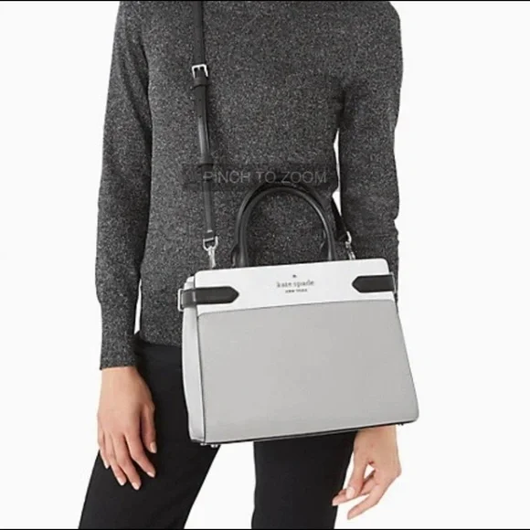 Kate Spade Colorblock Medium Satchel - Picture 8 of 9